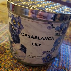 Casablanca Lily Bath and Body Works Candle